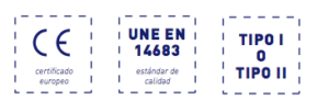 Etiquetado mascarillas tipos UNE